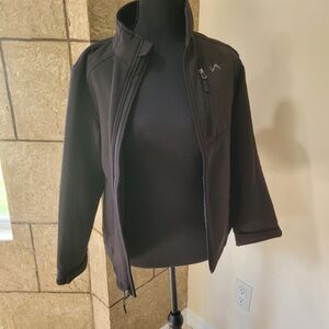Men's Black Raincoat